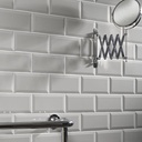 Gạch thẻ xám nhạt bóng vát cạnh KT 100x200mm NGT_M1202X_MDC